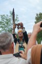 Ceremony - and Eagles - Mark Beginning of Veazie Dam Removal