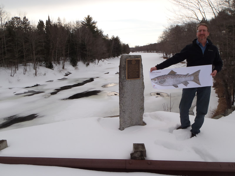 Tom at the Piscataquis River 2