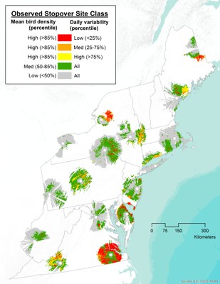 Identifying Important Migratory Landbird Stopover Sites in the Northeast