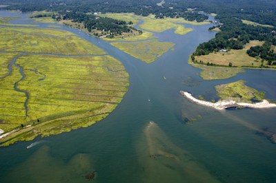  Conservation Design: Aerial Photo of CT River