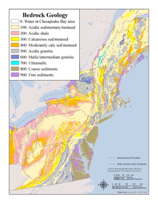 Bedrock Geology, Northern Appalachians